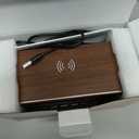 Digital Alarm Clocks Radio for Bedrooms,FM Radio & White Noise Sound Machine with Timer,Bluetooth Speaker,Dual Alarm Clock with Wireless Charging,Dimmable Big LED Display,Holiday Gifts for Men Women