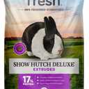 Blue Seal Fresh Show Hutch Deluxe 17 Rabbit Food - Resealable Packaging to Hold in Freshness, Promotes a Healthy Digestive System and Proper Intake - 20 LB Bag