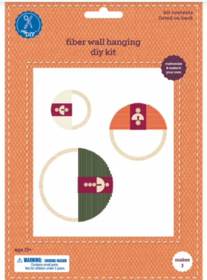 Fiber Wall Hanging Decor DIY Kit 3 Pack