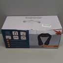 Neck Massager Back Massage with Heat,Shiatsu Shoulder Massager for Neck,Back,Shoulder,Foot and Leg Muscle Relax,Electric Deep Tissue 3D Kneading Massager,for Women Men Mom Dad (Black 1)