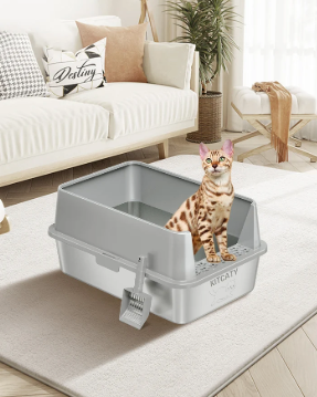 Stainless Steel Cat Litter Box