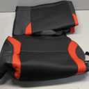 Skechers Memory Foam Car Seat Covers, Air Cool Mesh Thick Seat Covers, Car Seat Covers Front Seats Airbag Compatible, Automotive Comfort & Protection for Most Cars,Vans,Trucks, SUVs,Red