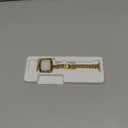 Slim Watch Band Compatible with Apple Watch 41mm 45mm 42mm 44mm 40mm 38mm Metal Stainless Steel Watchband Suitable for iWatch 10/9/8/7/6/5/4/3/2/1/SE Series Women Luxury Strap (Gold)