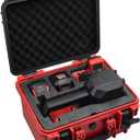 Storage Case for Milwaukee 2771-20 M18 Transfer Pump, Hard Case with Custom Foam Insert, Fits M18 Transfer Pump, Battery & Charger - Durable Protective Box for Milwaukee Tools (CASE ONLY)