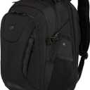 SwissGear Travel Tech Elite Laptop Backpack  Fits Laptops up to 16  ScanSmart TSA-Friendly Backpack with USB Port, Shoe Compartment & Organizer Pockets  Black