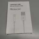 4 Pack [Apple MFi Certified] Apple Charging Cables 10ft, iPhone Chargers Lightning Cable 10 Foot, Fast iPhone Charging Cord for iPhone 12/11/11Pro/11Max/ X/XS/XR/XS Max/8/7, ipad(Yellow)