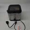 Chefman Fry Guy, The Most Compact & Convenient To Deep Fry Comfort Food, Restaurant-Style Basket With A 1.6-Quart Capacity, Easy-View Window & Adjustable Temp Control, Stainless - 1.5 Liter