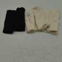 INNERSY Women's Seamless Underwear No Show Invisible Lightweight Hipster Panties 5-Pack (Large, Black/Nude)