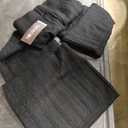 Women's Knit Wide Leg Pants, Cable Pattern, Elastic Waist, Free Size. One Size