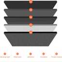 Premium Ceramic Disc Brake Pad Set - Compatible With Select Acura CL, RL, TL, TSX; Honda Accord; FRONT