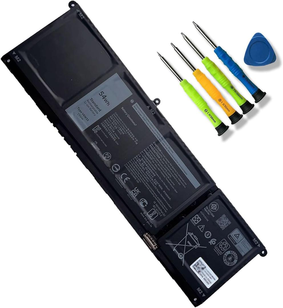 JOTACT V6W33 Laptop Battery Compatible with Dell Inspiron 3510 3511 3515 5310 5410 5415 5418 5510 5515 5518 Latitude 3320 3420 3520 Vostro 3510 3511 3515 5510 5410 Series Laptop TN70C G91J0 15V
