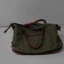 BLUBOON Travel Weekender Bag for Women Carry-on Tote Bag with Shoe Compartment Duffle Overnight Bag (T-army Green)