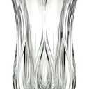 Mikasa Celebrations Blossom Crystal Vase, 12-Inch Tall, Elegant Cut Glass Design for Floral Arrangements and Decorative Centerpieces