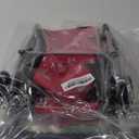 The New York Doll Collection My First Doll Stroller with Basket & Heart Design Foldable Doll Stroller, Pink