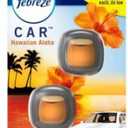 Febreze Procter & Gamble 182844 0.13 oz Car Hawaiian Aloha Car Vent Clip - Pack of 2