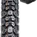 3.00-17 4PR TT 45P Dirt Bike Front/Rear Tire and Heavy Duty Inner Tube Compatible with 3.00-17 Off Road Pit Bike/Motorcycle Tire(P-118)