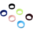 Ciieeo 10pcs Silicone - Cup Non- Insulation Mat for Drinks Random Color for Protecting Tables from Scratches and