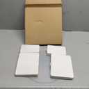 4 Pack Buffet Risers, FOLDABLE Food Display Risers for Dessert Table,Dessert Table Display Set, White Cardboard Cylinder Cake Cupcake Stands for Party, Multi-height, 12 In Round