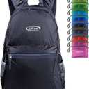 G4Free 20L Lightweight Packable Backpack Travel Hiking Daypack Foldable Backpack for Men Women (A-dark Grey)