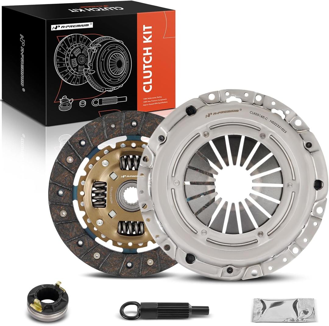 A-Premium Transmission Clutch Kit Set Compatible with Hyundai Elantra 2007-2012 2.0L & Kia Soul 2010-2011 2.0L
