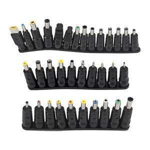 Universal 14 Pcs DC 5.5x2.1mm Connectors Plug Kit Laptop Notebook Input DC Plug Set DC Power Adapter Connector Female Adapter Base
