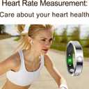 Smart Ring for Women Fitness Ring Health Ring with Diamonds Fitness Tracker with Heart Rate Sleep Monitor for Android iOS