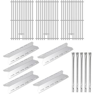 Grill Replacement Parts for Charmglow 720-0234 720-0289, Replacement Grates & Burners & Heat Plates Heat Shields for Charmglow 720-0234 Gas Grill