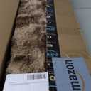 Fluffy Rug Shaggy Area Rug, Mottling Brown 8x10 Area Rugs for Living Room, Large Shag Area Rugs for Bedroom Kids Room Home Decor, Upgrade Anti-Skid Rectangular Fuzzy Rugs