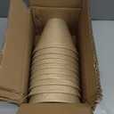 Set of 10 Small Lamp Shade Chandelier Shades Burlap Clip on Lamp Shade 3" x 6" x 5" Rustic Barrel Fabric Lampshade Cover for Table Chandelier Wall Lamp (Beige)