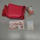 Jucoan 10 Pack Mini Pink Handbag Candy Bags for Party Favors, Cute Pu Leather Purse Treat Bag Pouches for Wedding, Birthday, Baby Shower, Thanksgiving Christmas Valentine’s Day Gifts