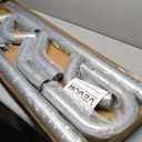 VEVOR Exhaust Pipe, 8 Pcs 2.25 Inch Mild Steel DIY Custom Exhaust Tubing Straight & U-Bend Kit with 90 & 135 Degree Pipes, Galvanized Surface Finish, Universal Fit for Truck, Sedan, Sports Car, SUV