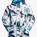 Men’s Waterproof Windproof Snow Jacket Insulated Outdoor Raincoat Winter Loose Hooded Snowboarding Ski Jacket, M