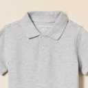 Amazon Essentials Boys and Toddlers' Short-Sleeve School Uniform Pique Polo Shirts, Multipacks (3T, Grey Heather)