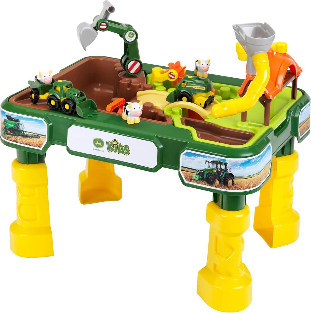 Klein Theo John Deere Farm Sand and Water Play Table - 3949, Multiple