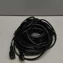 Amazon Basics Extension Cord, 25 Ft, 3 Prong Outlet Extender, Indoor Extension Cord, 13 Amps, 125V, Black