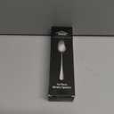 DEHOV 16-Piece 7.3 Inches Black Stainless Steel Dinner Spoons,Durable Soup Spoons,Black Table Spoon,Silverware Spoon
