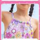 Angel season Girls Swimsuits Kids Bathing Suit One Piece Swimwear with UPF 50+ Cute