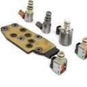 4L60E Trans Master Solenoid Kit 1set For GMC (A Shift Solenoid,B Shift Solenoid,3-2 Downshift Solenoid,EPC Solenoid,TCC/PWM Solenoid,New Manifold Pressure Switch) Replacement OE# 4L65E 4L70E