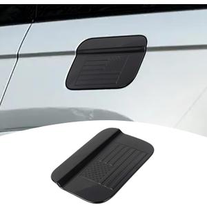 for Grand Cherokee Fuel Filler Door Gas Tank Cap Cover Trim for Jeep Grand Cherokee 2021-Present Black US Flag Exterior Accessories
