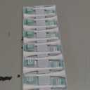 Toothbrush Replacement Heads for Philips Sonicare and More Click-on Handles 12 Pack White
