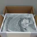 Recessed Medicine Cabinets for Bathroom with Mirror: 16x20 Wall Mount Mirrored Vanity Chest - 16 x 20 inch Small Storage Cabinet with Adjustable Shelves - Matte Black Frame