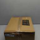 Goodluck 600 Pieces Gold Disposable Plates for 100 Guests, Plastic Plates for Party, Dinnerware Set of 100 Dinner and 100 Dessert Plates, 100 Spoons, 100 Forks, 100 Knives, 100 Cups