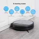 ILIFE V8s Robotic Mop&Vacuum Cleaner with 750ML Big Dustbin, LCD Display and Multi-Task Schedule Function, Higher Suction Power Design for Hard Floors