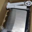 Electric Meat Grinder, Sausage Stuffer with 3 Sausage Tubes, 2 Blades, 3 Plates, 3200W Max, Meat Grinder Heavy Duty for Home Kitchen Use, Stainless Steel (Black)