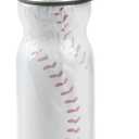 efiLneerG Baseball Shape Water Bottles Gifts for Boys Girls Softball Sports Water Bottle for Kids School 20 oz Insulated Mist and Sip Waterbottle