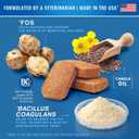 2 x Gargeer Daily Probiotics & Prebiotics for Dogs. Supports Healthy Digestion, Gut Flora & Proper Immune System. for All Dog Breeds & Ages, 60 Delicious Duck Flavored Soft Chews. Made in the USA