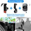 Car Phone Holder for Kia Sorento 2021-2023 and Kia Sorento Hybrid 2021 2022 2023 2024 Auto Interior Accessories Best Cell Phones Mount Cellphone Mobile Cradle Charging Navigation Screen Stand