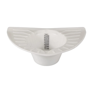 Vakly Graduated Specimen Collector Pans [Pack of 1] Toilet Nursing Hat for Urine, Vomit & Stool Collection Fits Over Toilets and Commodes - 30 oz for Women and Elderly