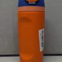 Owala Kids FreeSip Insulated Stainless Steel Water Bottle with Straw for Sports, Travel, and School BPA-Free Sports Water Bottle, 16 oz, Blue Citrus