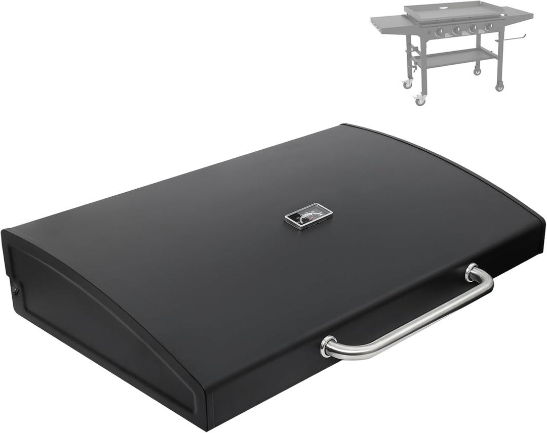 Upgrade Hinged Lid for Blackstone 1554 36 Inch Omnivore Griddle (2024 Model), Griddle Hood Flat Top Lid for Blackstone 36" Griddle Lid 2210 2177 Griddle Hood for Blackstone 5856 Omnivore 36" Griddle